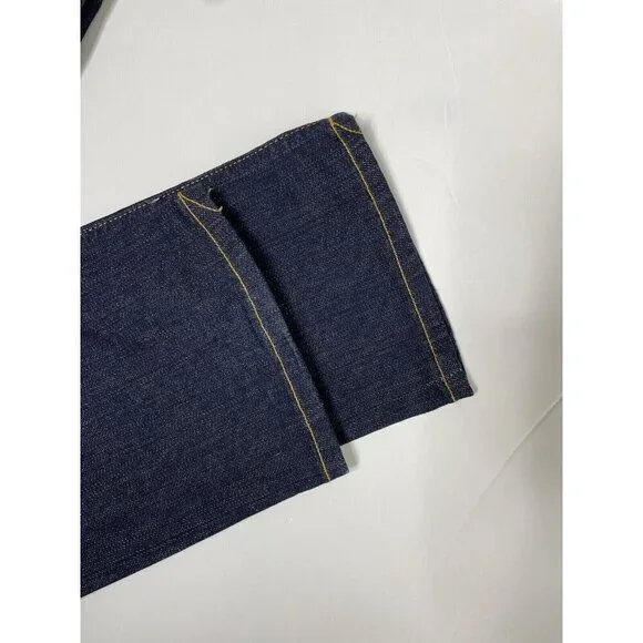 Nudie Jeans Tube Kelly Mens 31x34 Blue Denim Jeans Straight Legs